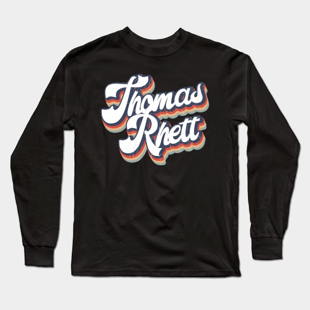 Thomas Rhett KakeanKerjoOffisial Long Sleeve T-Shirt by KakeanKerjoOffisial